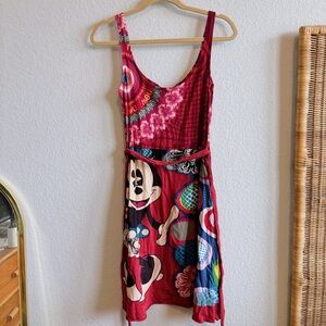Desigual Disney Mickey Midi Dress
